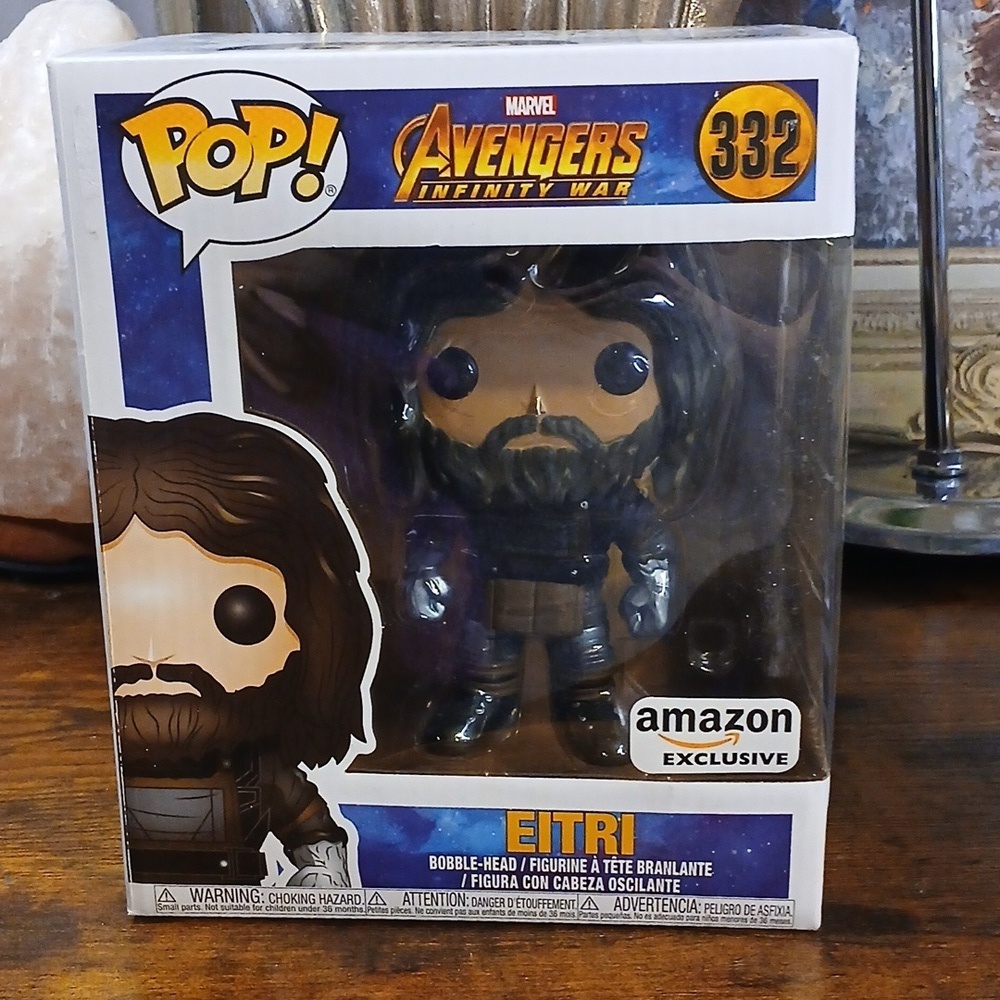 HUGE BOX X LARGE Funko Pop! Marvel Eitri Figure - Black and Brown